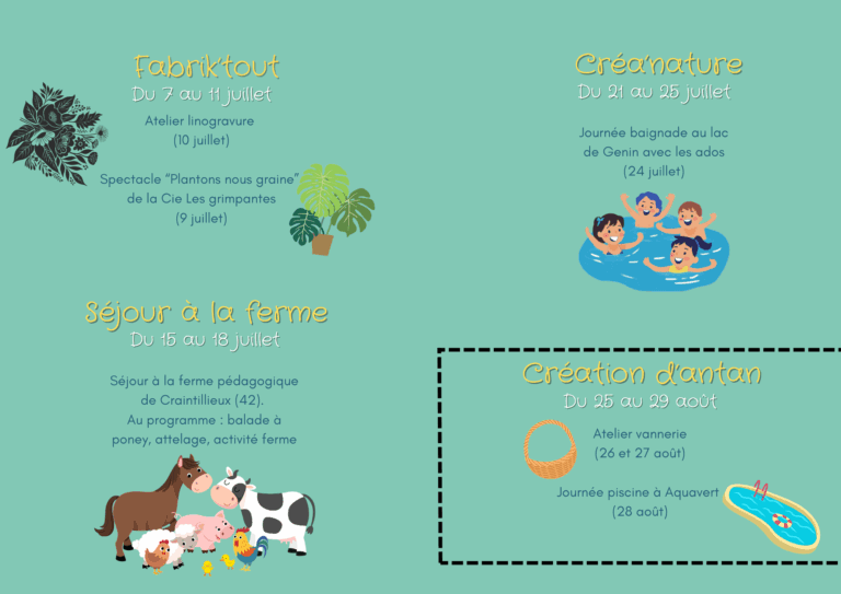 programme enfant recto